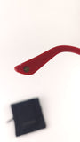 Chanel Red Thin Sunglasses - 3558