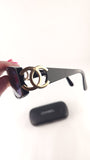 Chanel Black CC Sunglasses - 3556