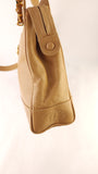 Chanel Beige Caviar Leather Tote Bag - G0453