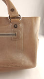 Celine Beige Metallic Leather Handbag - G0488