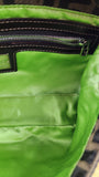 Fendi Zucca Canvas Floral Design Handbag - G0510