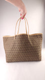 Fendi Zucchino Beige Canvas Tote Bag - 3569