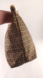 Fendi Zucchino Beige Canvas Tote Bag - 3569