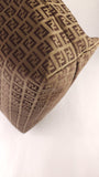 Fendi Zucchino Beige Canvas Tote Bag - 3569
