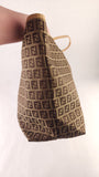 Fendi Zucchino Beige Canvas Tote Bag - 3569