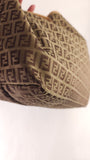Fendi Zucchino Beige Canvas Tote Bag - 3569