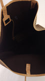 Fendi Zucchino Beige Canvas Tote Bag - 3569