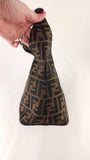 Fendi Zucca Brown Canvas Mamma Bucket Bag - G0570