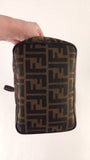 Fendi Zucca Brown Canvas Mamma Bucket Bag - G0570