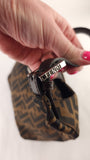 Fendi Zucca Brown Canvas Mamma Bucket Bag - G0570