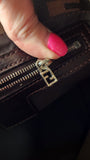 Fendi Zucca Brown Canvas Mamma Bucket Bag - G0570