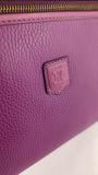 Celine Pink/Purple Leather Clutch - G0547
