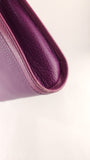 Celine Pink/Purple Leather Clutch - G0547