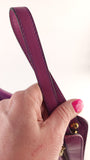 Celine Pink/Purple Leather Clutch - G0547