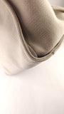 Chanel Beige/Grey Deauville Canvas Tote - G0537