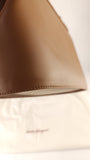 Salvatore Ferragamo Tan Leather 2way Hand Bag - 3685