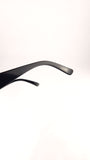 Versace Black and Gold Tone Sunglasses - 3695