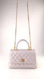 Chanel Irredescent Coco Top Handle 2way - G0611