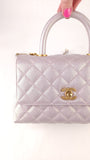 Chanel Irredescent Coco Top Handle 2way - G0611