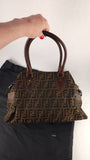 Fendi Zucca Chef De Jour Canvas Tote Bag - G0653