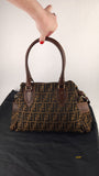 Fendi Zucca Chef De Jour Canvas Tote Bag - G0653