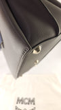 MCM Grey Leather 2way Handbag - G0609