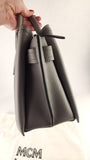 MCM Grey Leather 2way Handbag - G0609