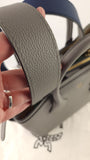 MCM Grey Leather 2way Handbag - G0609