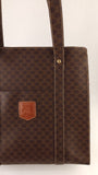 Celine Brown Macadam Tote Bag - G0659