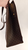 Celine Brown Macadam Tote Bag - G0659