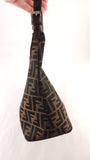 Fendi Zucca Brown Canvas Mamma Bucket Bag - G0570