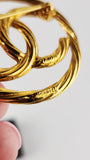 Chanel Gold CC Logo Brooch - G0731