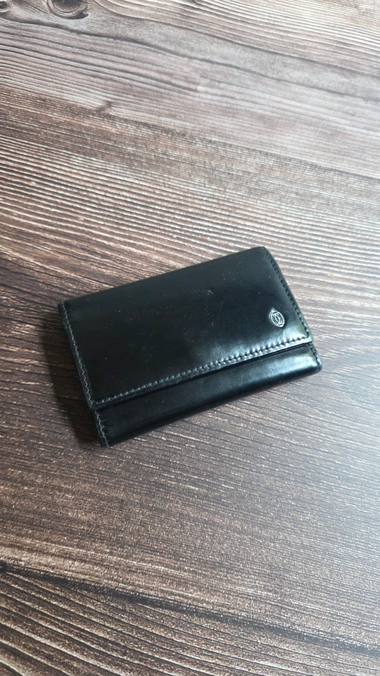 Cartier Black Patent Leather 6 Ring Key Holder - G0153