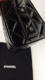 Chanel Black Patent Leather Vanity Box - G0727