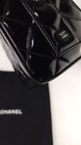 Chanel Black Patent Leather Vanity Box - G0727