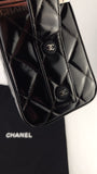 Chanel Black Patent Leather Vanity Box - G0727