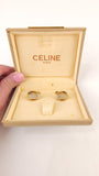 Celine Gold/Silver Macadam Cufflinks - G0573