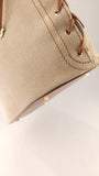 Salvatore Ferragamo Beige Suede Tote Bag - G0750