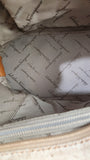 Salvatore Ferragamo Beige Suede Tote Bag - G0750