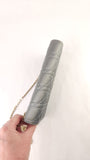 Dior Grey Satin Canage Wallet on Chain - G0742