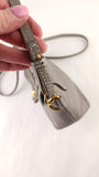 Chloe Marcie Grey Leather Shoulder Bag - G0743