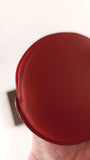 Loewe Red Leather Round Coin Case - 3723