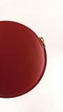 Loewe Red Leather Round Coin Case - 3723