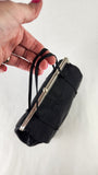 Prada Black Satin Hand Bag - 3737