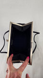 Prada Black Satin Hand Bag - 3737
