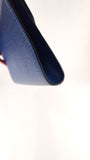 Louis Vuitton Blue Epi Leather Art Deco Clutch - 3741