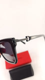 Salvatore Ferragamo Black Plastic Sunglasses - G0816