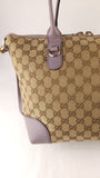 Gucci Beige GG Canvas 2way Handbag - 3755