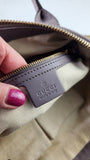 Gucci Beige GG Canvas 2way Handbag - 3755