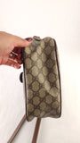 Gucci GG Beige PVC Canvas Sherry Line Crossbody Bag - 3778